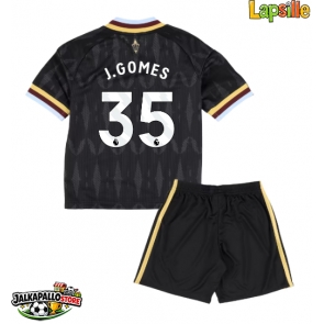 Aston Villa Joao Gomes #35 Vieraspaita Lapsille 2026-27 Lyhythihainen (+ shortsit)